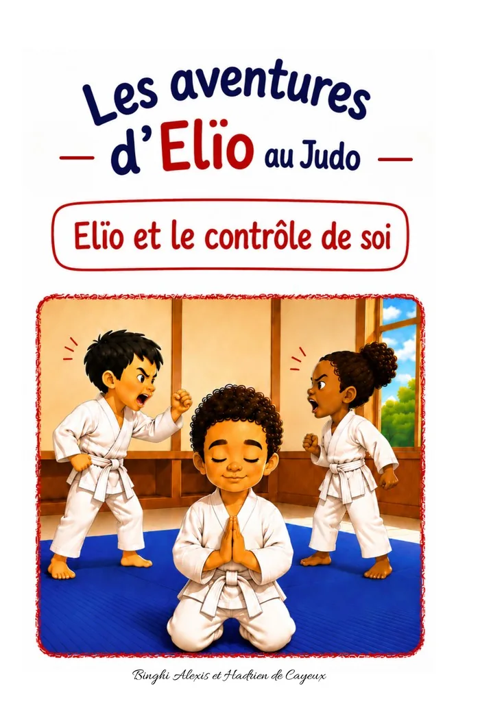 Couverture du livre Les aventures d'Elïo au judo — Elïo et le contrôle de soi