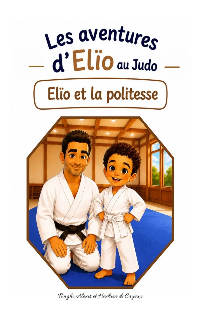 Couverture du livre Les aventures d'Elïo au judo — Elïo et la politesse