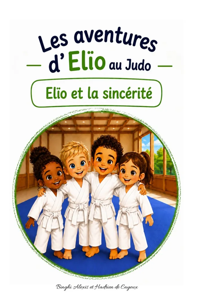 Couverture du livre Les aventures d'Elïo au judo — Elïo et la sincérité